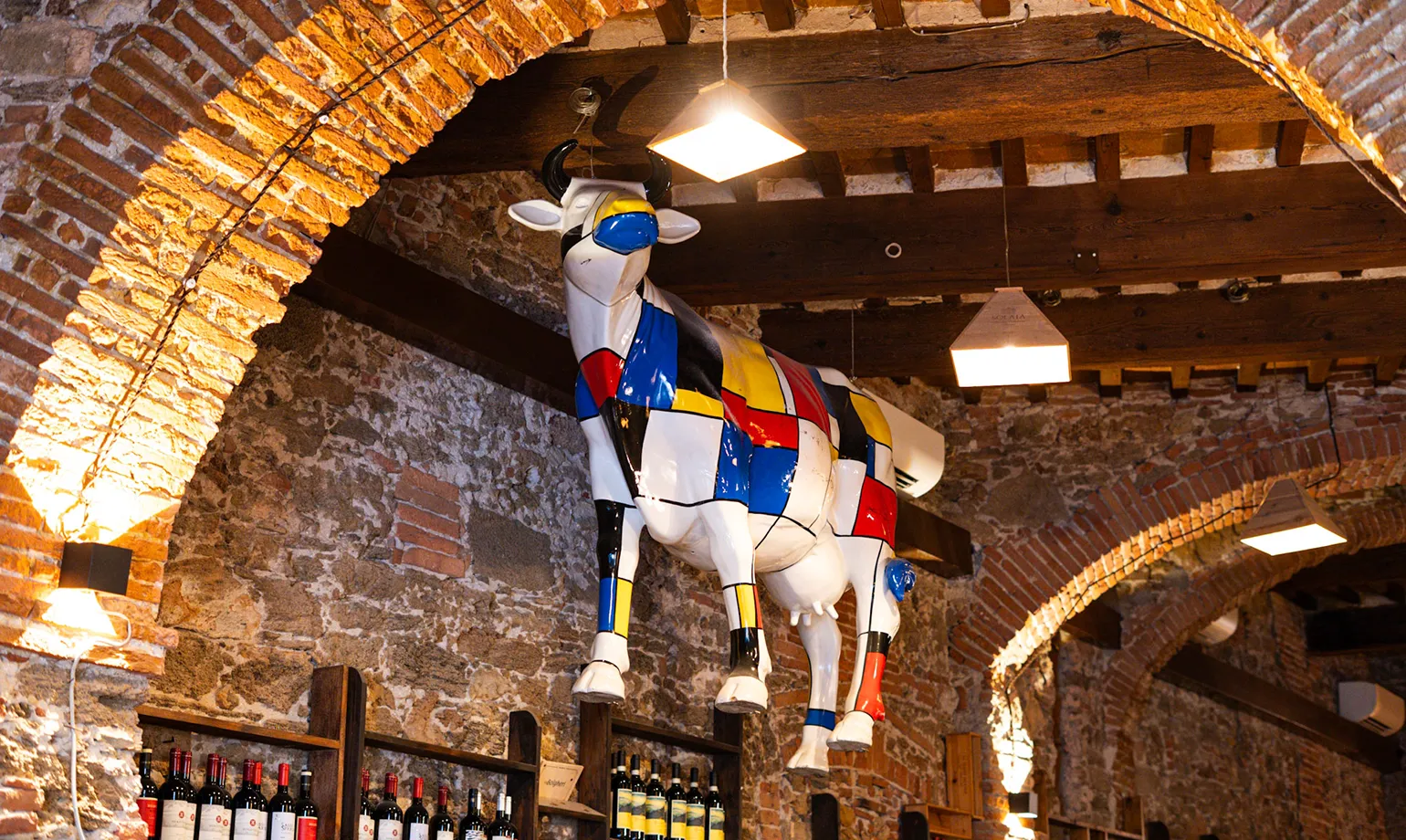 Il banco della macelleria del ristorante InCarne di Livorno