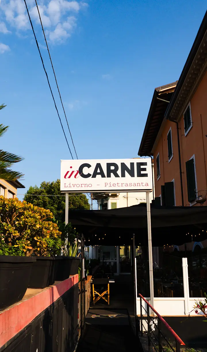 Scatto dal ristorante InCarne di Pietrasanta