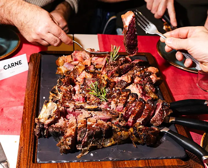 Scatto dal ristorante InCarne di Pisa